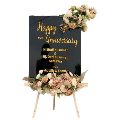 Papan Bunga Akrilik Tunggara