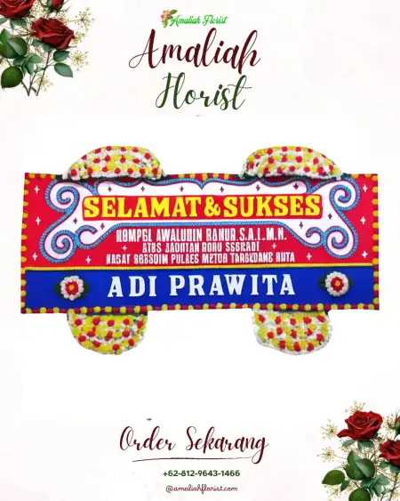 Papan Bunga Ucapan Selamat Tunggara